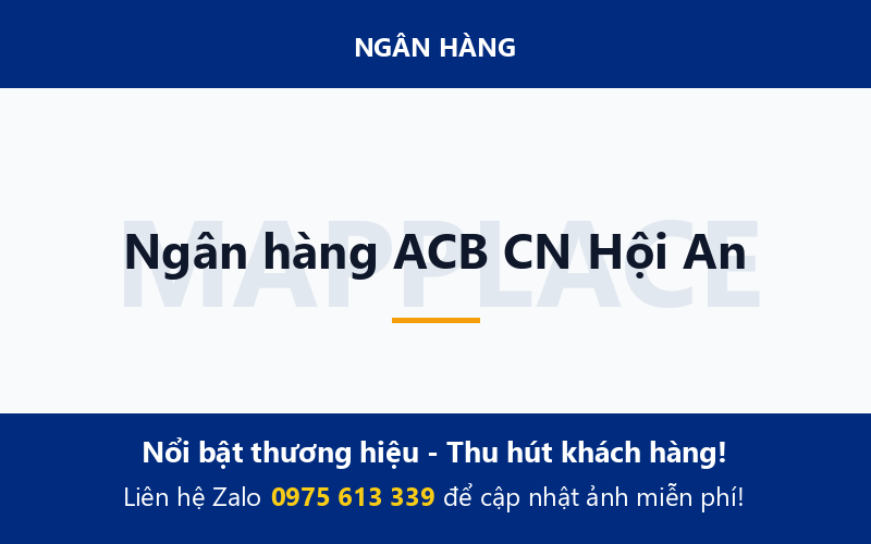 Ngân hàng ACB CN Hội An