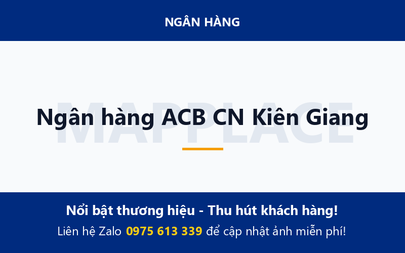 Ngân hàng ACB CN Kiên Giang