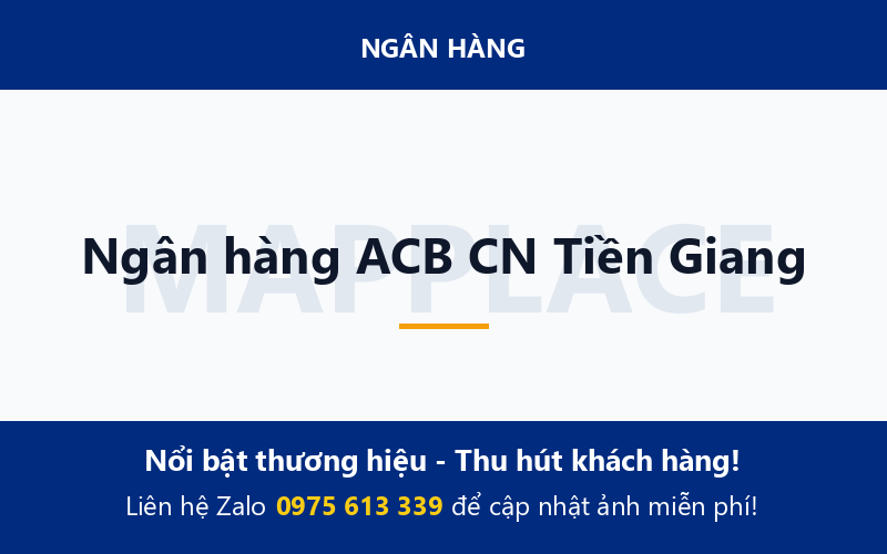 Ngân hàng ACB CN Tiền Giang
