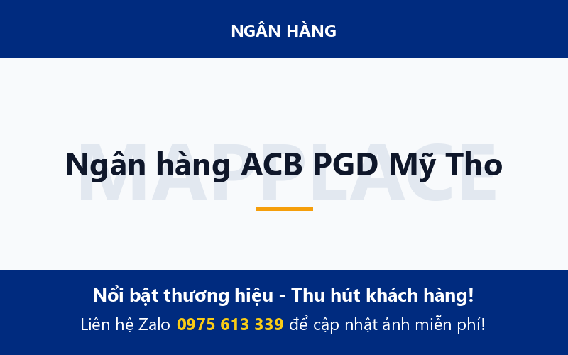 Ngân hàng ACB PGD Mỹ Tho