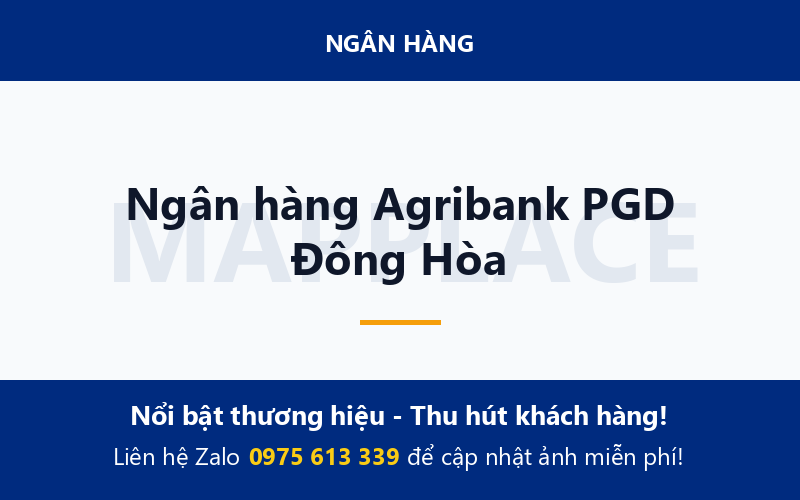 Ngân hàng Agribank PGD Đông Hòa