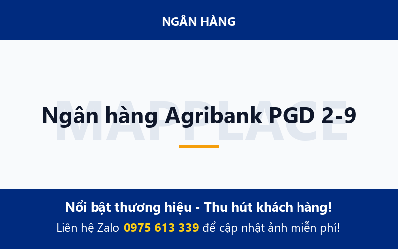Ngân hàng Agribank PGD 2-9