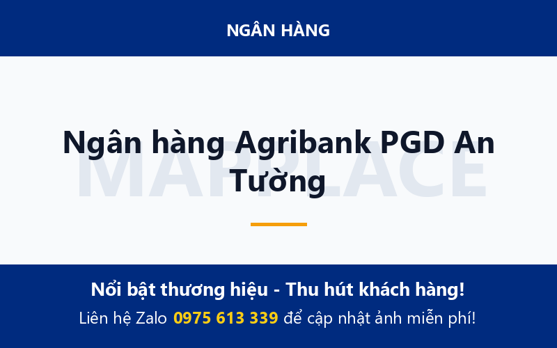 Ngân hàng Agribank PGD An Tường