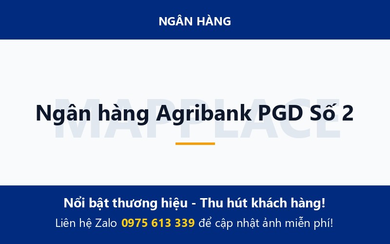 Ngân hàng Agribank PGD Số 2