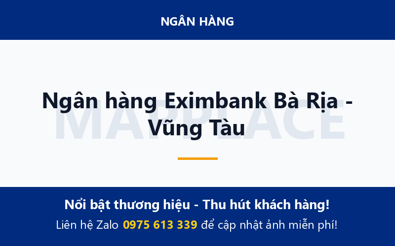 Ngân hàng Eximbank Bà Rịa - Vũng Tàu