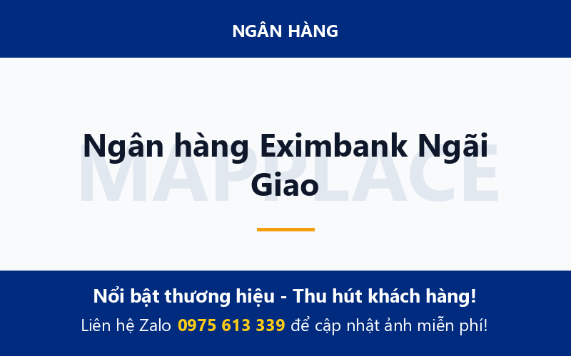 Ngân hàng Eximbank Ngãi Giao