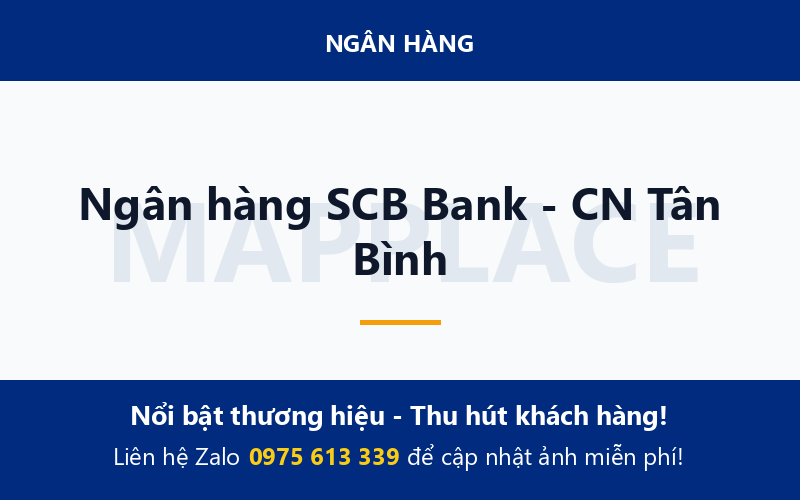 Ngân hàng SCB Bank - CN Tân Bình