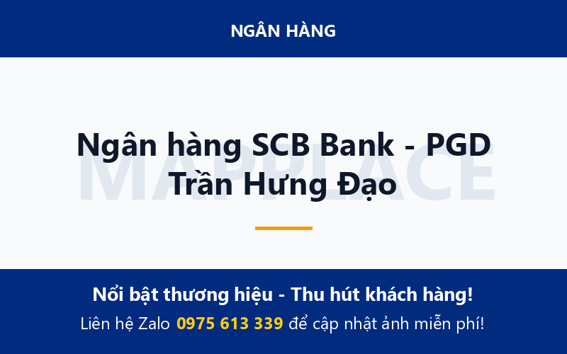 Ngân hàng SCB Bank - PGD Trần Hưng Đạo