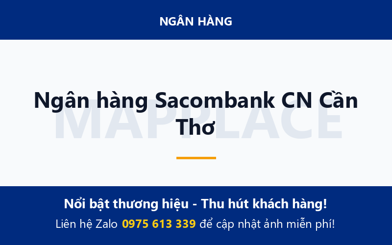 Ngân hàng Sacombank CN Cần Thơ