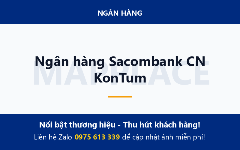 Ngân hàng Sacombank CN KonTum