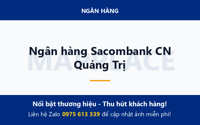 Ngân hàng Sacombank CN Quảng Trị
