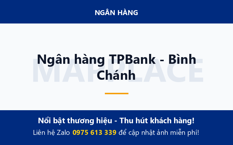 Ngân hàng TPBank - Bình Chánh