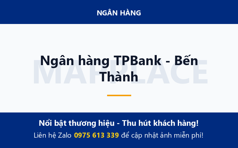 Ngân hàng TPBank - Bến Thành