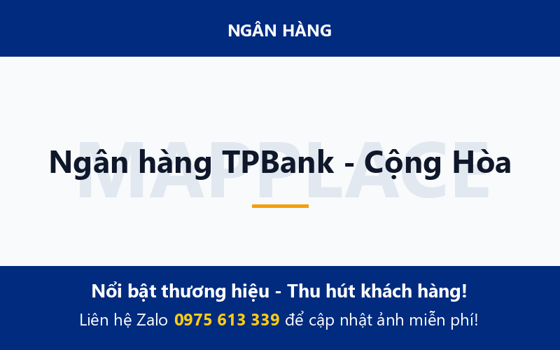 Ngân hàng TPBank - Cộng Hòa