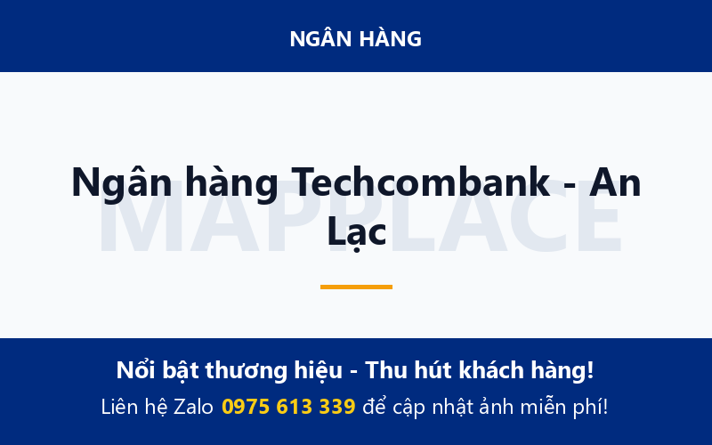 Ngân hàng Techcombank - An Lạc