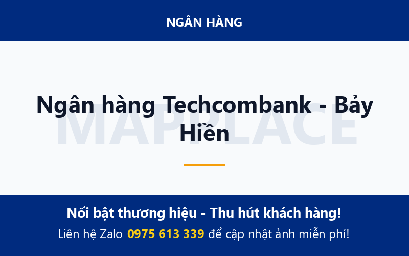 Ngân hàng Techcombank - Bảy Hiền