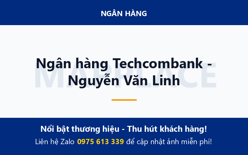 Ngân hàng Techcombank - Nguyễn Văn Linh