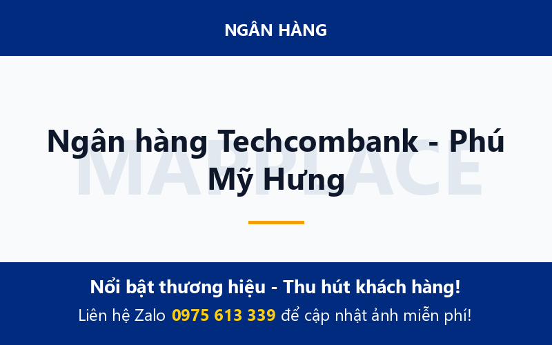 Ngân hàng Techcombank - Phú Mỹ Hưng