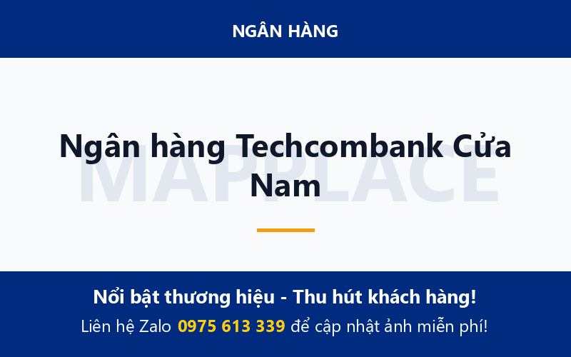 Ngân hàng Techcombank Cửa Nam