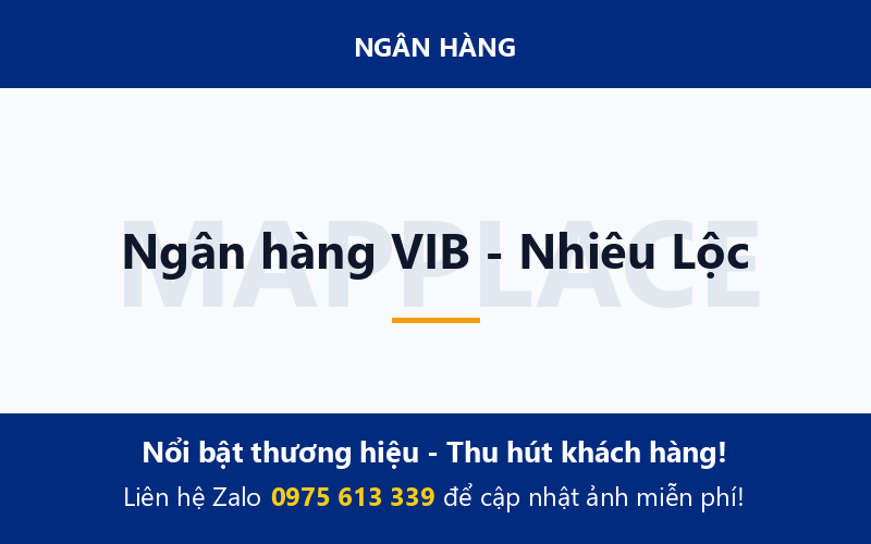 Ngân hàng VIB - Nhiêu Lộc