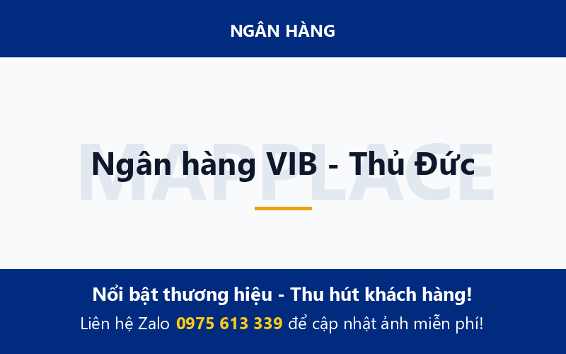 Ngân hàng VIB - Thủ Đức