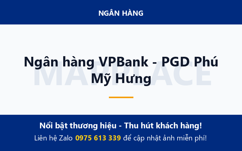 Ngân hàng VPBank - PGD Phú Mỹ Hưng
