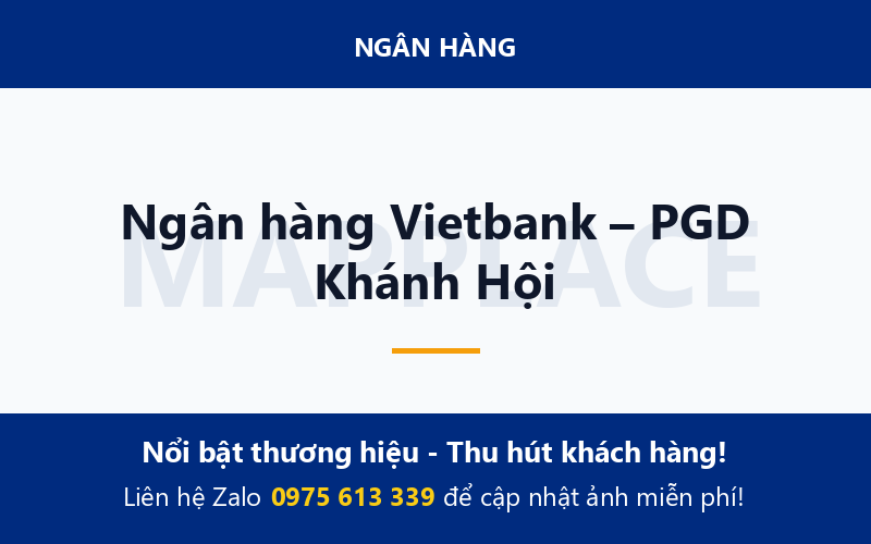 Ngân hàng Vietbank – PGD Khánh Hội