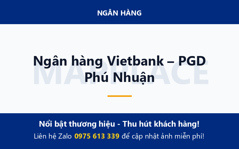 Ngân hàng Vietbank – PGD Phú Nhuận