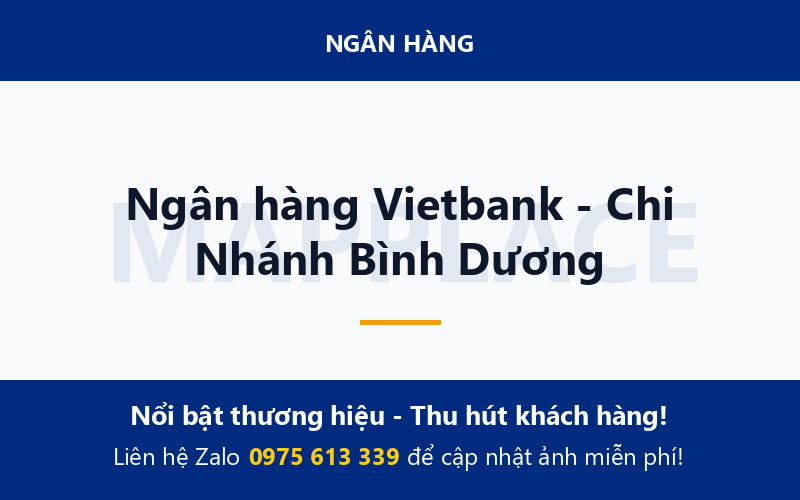 Ngân hàng Vietbank - Chi Nhánh Bình Dương