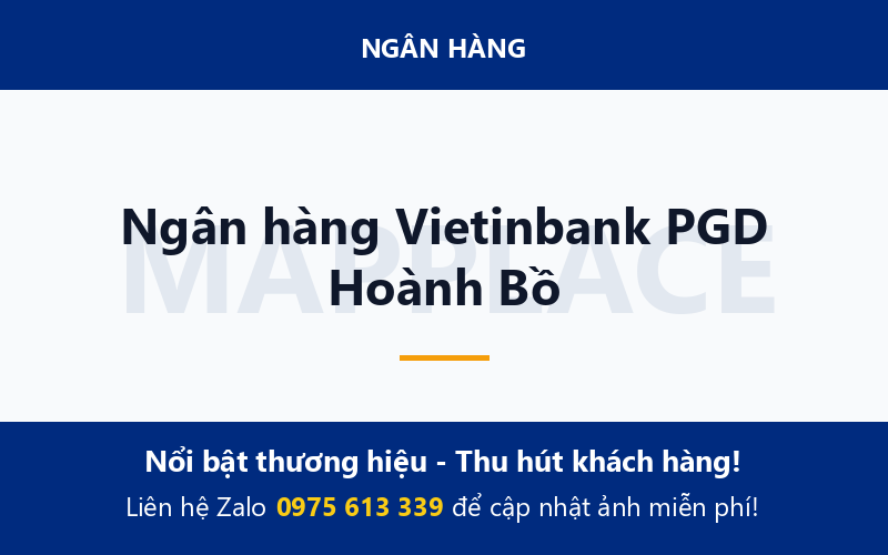 Ngân hàng Vietinbank PGD Hoành Bồ