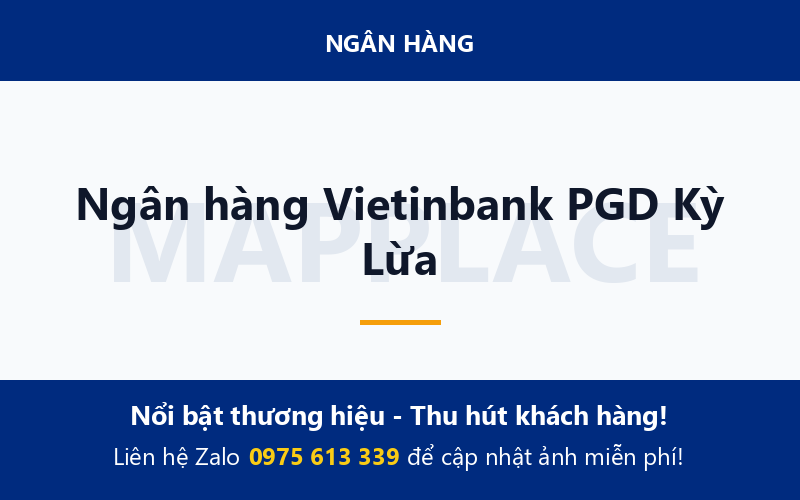 Ngân hàng Vietinbank PGD Kỳ Lừa