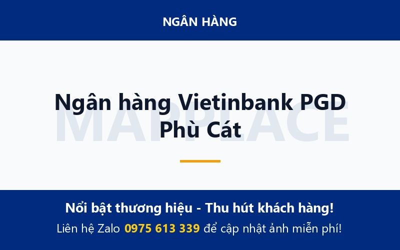 Ngân hàng Vietinbank PGD Phù Cát