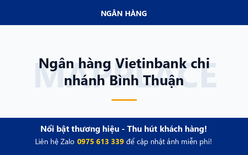 Ngân hàng Vietinbank chi nhánh Bình Thuận