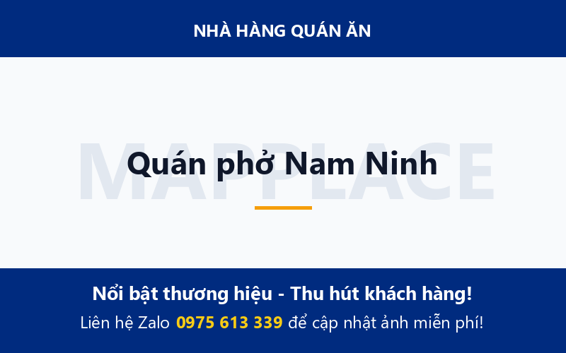 Quán phở Nam Ninh