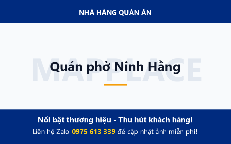 Quán phở Ninh Hằng