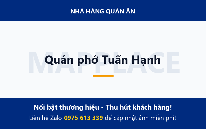 Quán phở Tuấn Hạnh