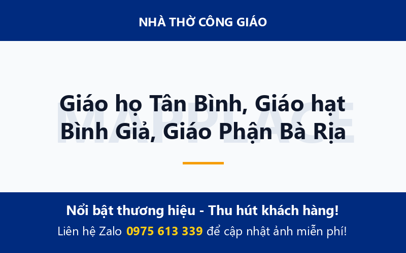 Giáo họ Tân Bình, Giáo hạt Bình Giả, Giáo Phận Bà Rịa