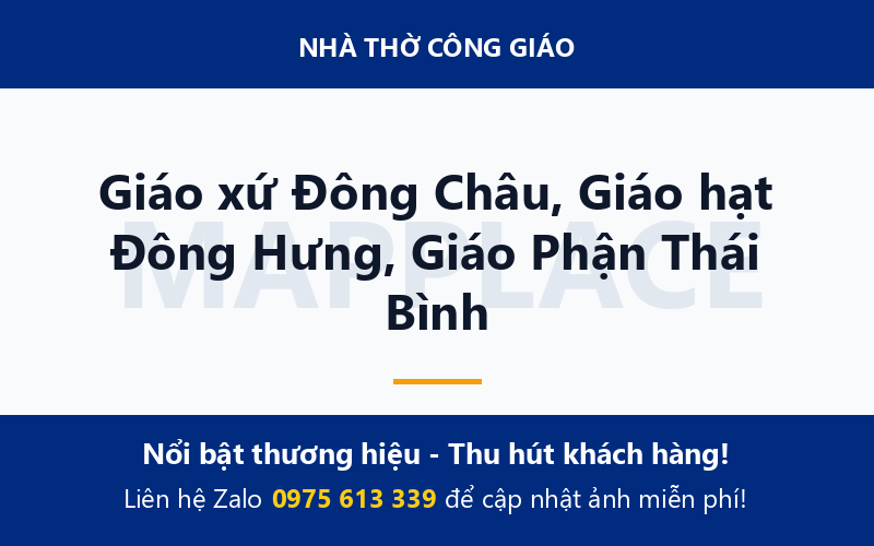 Giáo xứ Đông Châu, Giáo hạt Đông Hưng, Giáo Phận Thái Bình