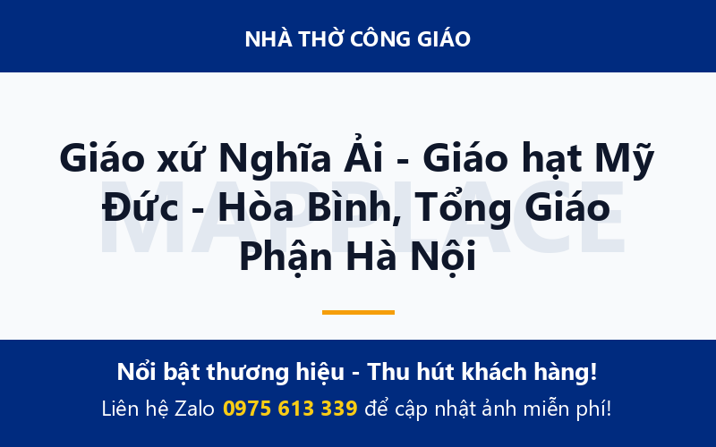 Giáo xứ Nghĩa Ải - Giáo hạt Mỹ Đức - Hòa Bình, Tổng Giáo Phận Hà Nội