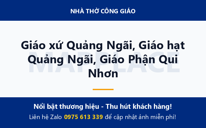 Giáo xứ Quảng Ngãi, Giáo hạt Quảng Ngãi, Giáo Phận Qui Nhơn