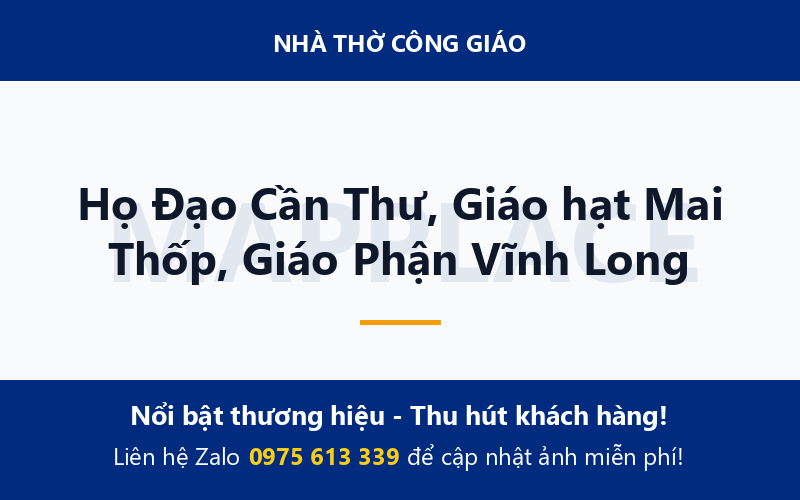 Họ Đạo Cần Thư, Giáo hạt Mai Thốp, Giáo Phận Vĩnh Long