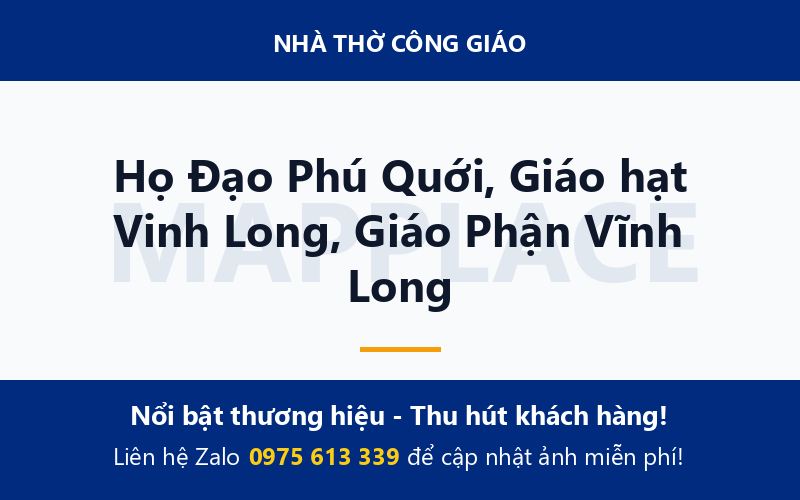 Họ Đạo Phú Quới, Giáo hạt Vinh Long, Giáo Phận Vĩnh Long