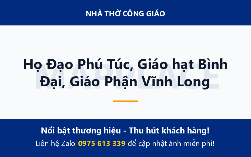 Họ Đạo Phú Túc, Giáo hạt Bình Đại, Giáo Phận Vĩnh Long