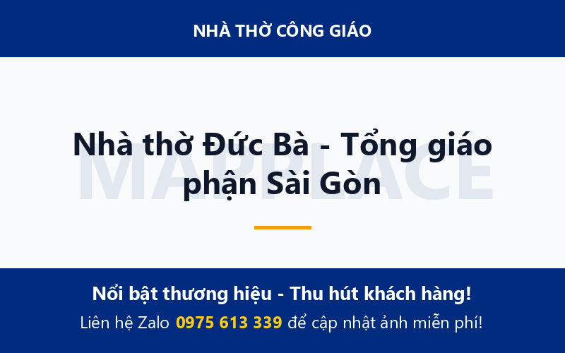 Nhà thờ Đức Bà - Tổng giáo phận Sài Gòn
