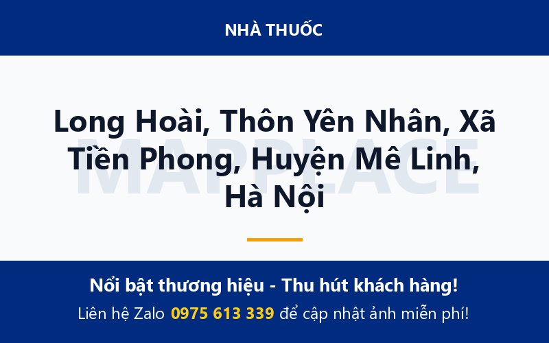 Long Hoài, Thôn Yên Nhân, Xã Tiền Phong, Huyện Mê Linh, Hà Nội