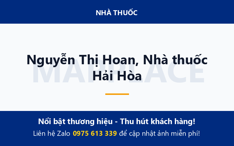Nguyễn Thị Hoan, Nhà thuốc Hải Hòa