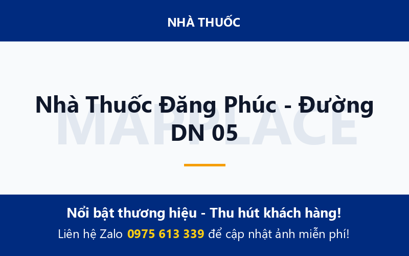 Nhà Thuốc Đăng Phúc - Đường DN 05