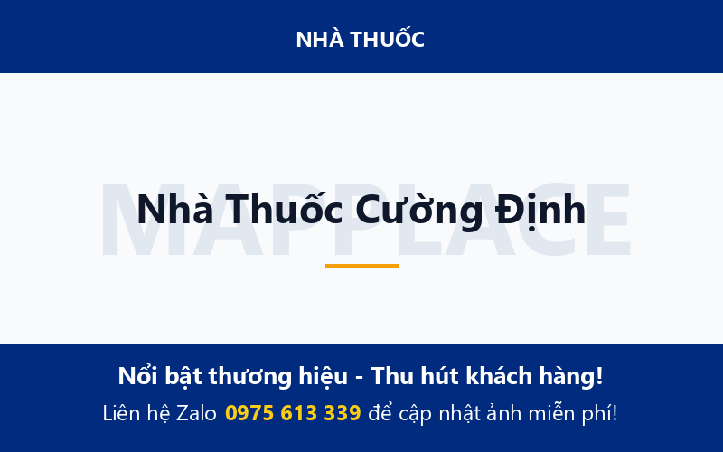 Nhà Thuốc Cường Định