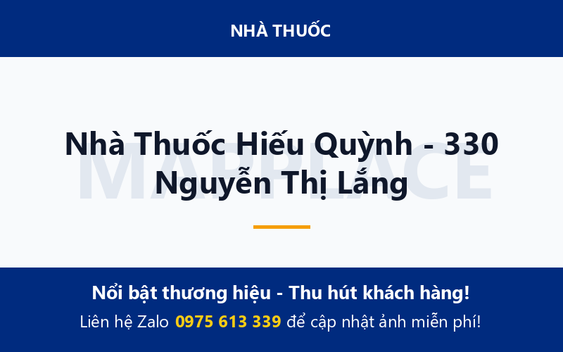 Nhà Thuốc Hiếu Quỳnh - 330 Nguyễn Thị Lắng