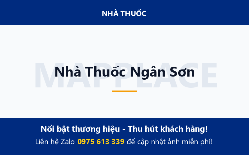 Nhà Thuốc Ngân Sơn